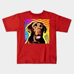 Chocolate Lab Kids T-Shirt